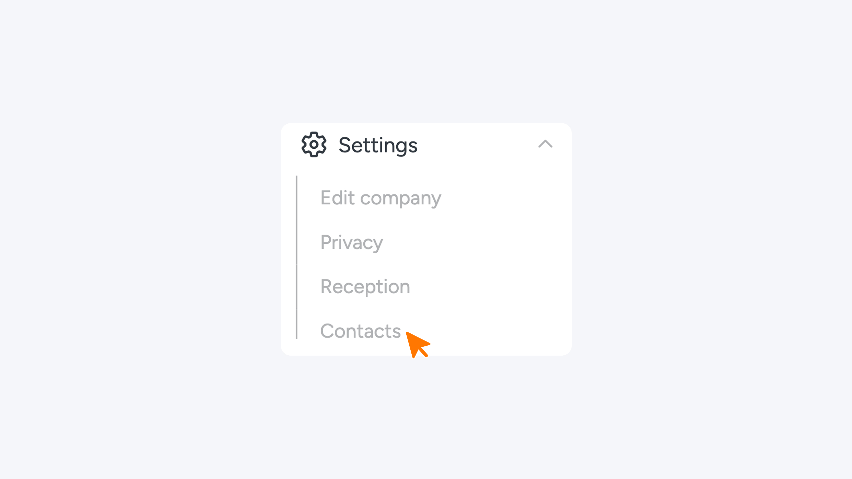 Image 1 - Settings - Contacts