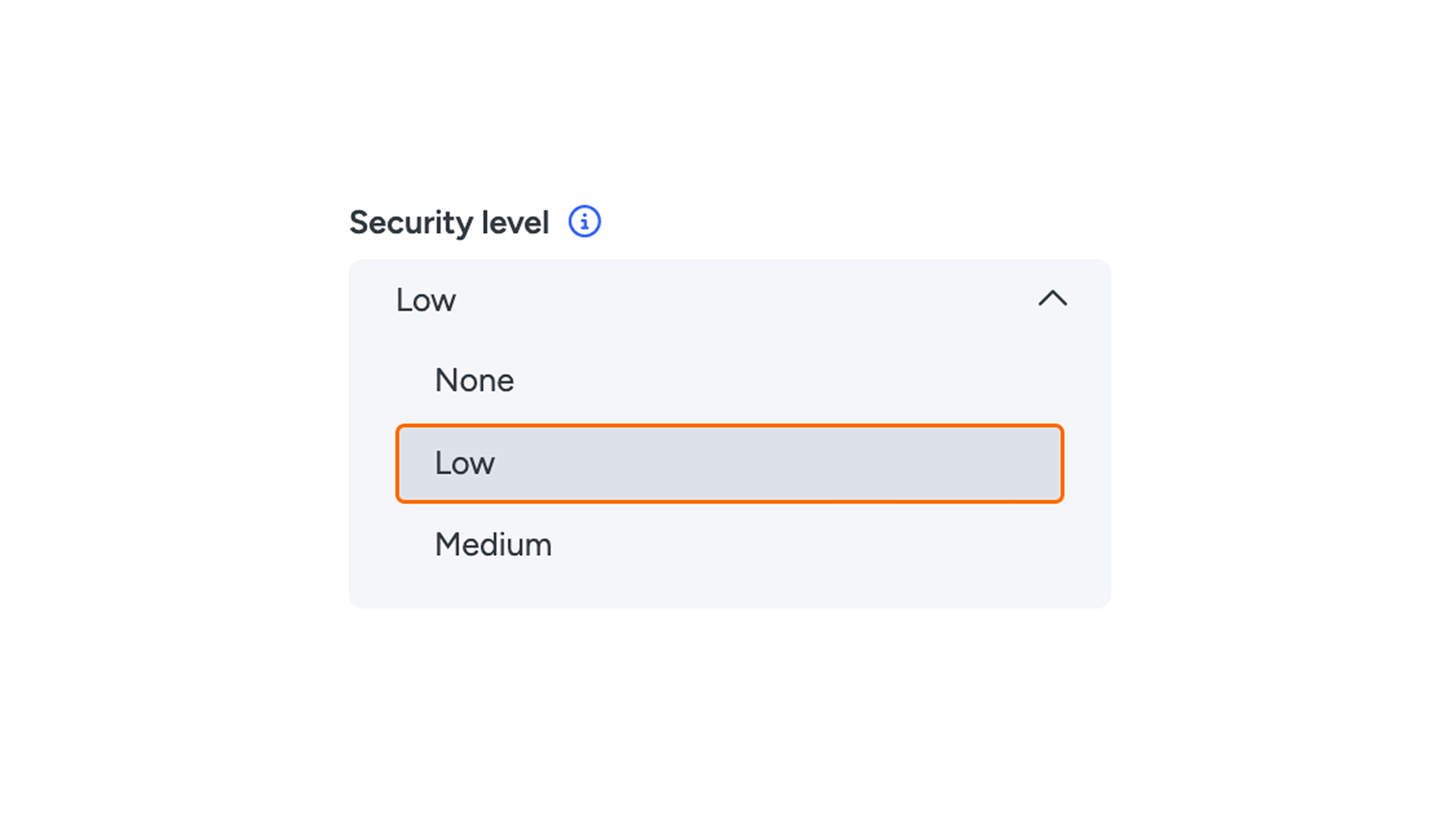 Afbeelding 5 Security level