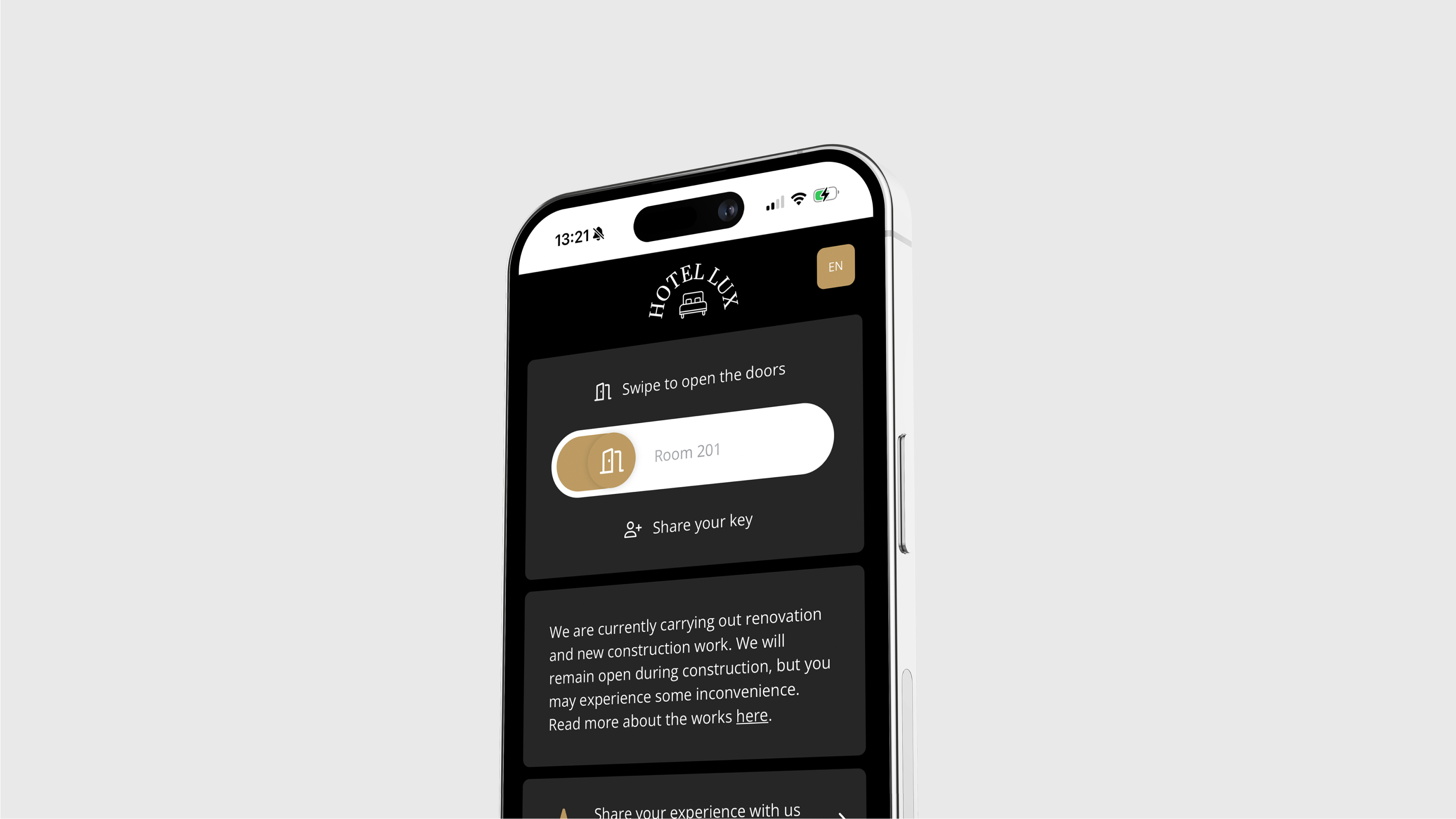 Image 1 - Slider in the webapp