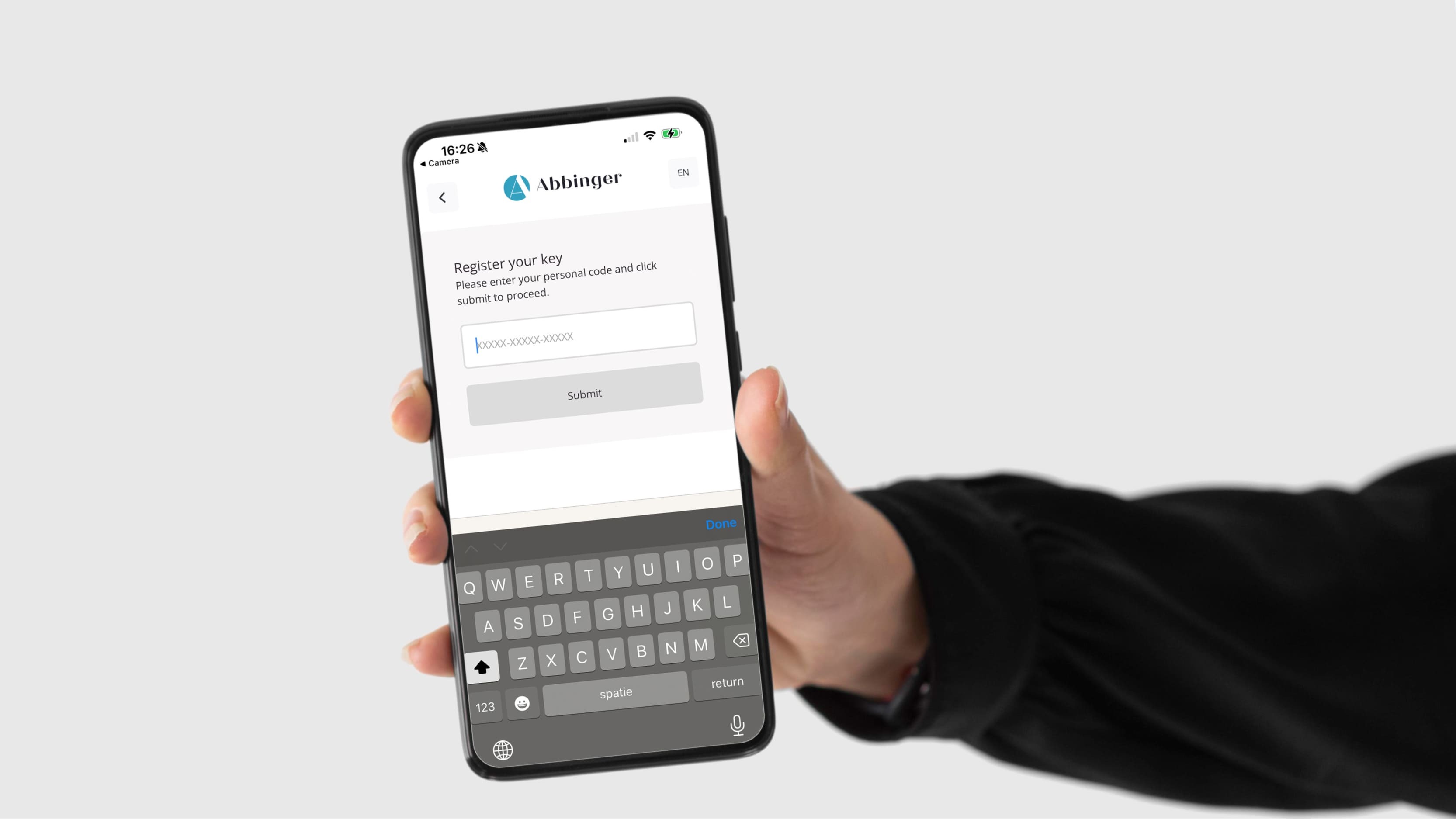 Image 2 - Silent registration in the app